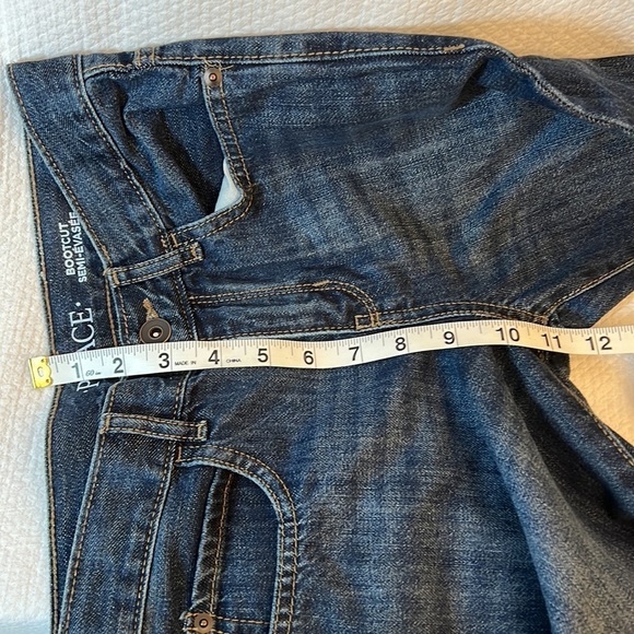 Children’s Place bootcut‎ jeans dark Jupiter size 10 - Picture 7 of 10